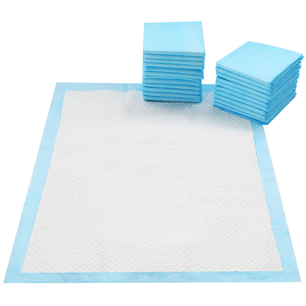 50Pcs Per Set Dog Training Pads Puppy Pee Pads Cat Wee Mats Potty-Train 24in X 18in M - The Peculiar Pet