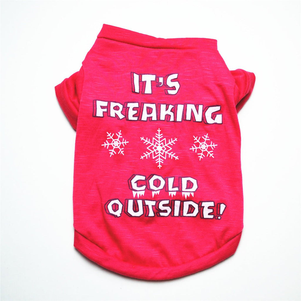 Breathable cool cotton vest for dogs in summer - The Peculiar Pet