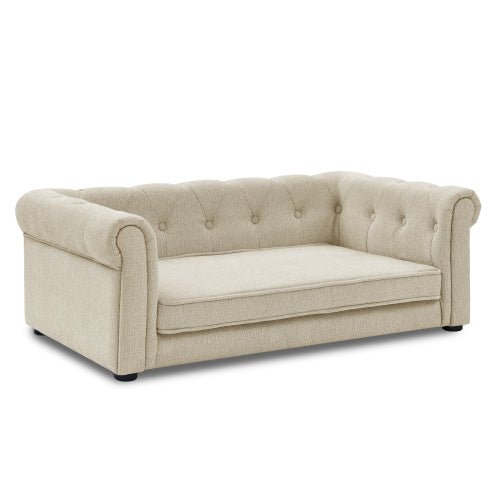 Elegant Rectangular Pet Bed For Medium And Large Dogs - The Peculiar Pet