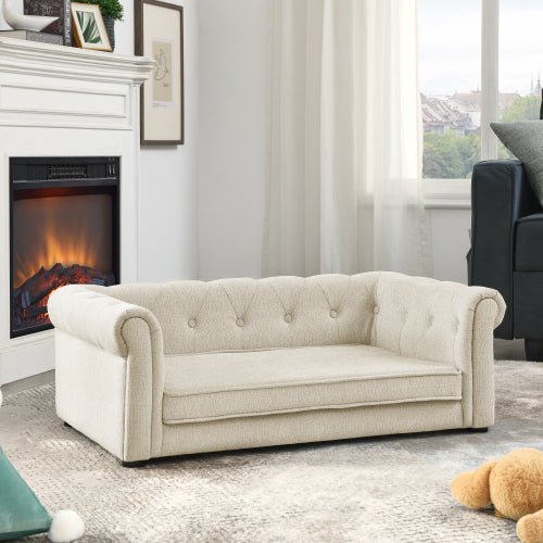 Elegant Rectangular Pet Bed For Medium And Large Dogs - The Peculiar Pet