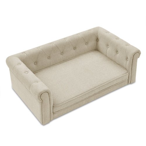 Elegant Rectangular Pet Bed For Medium And Large Dogs - The Peculiar Pet