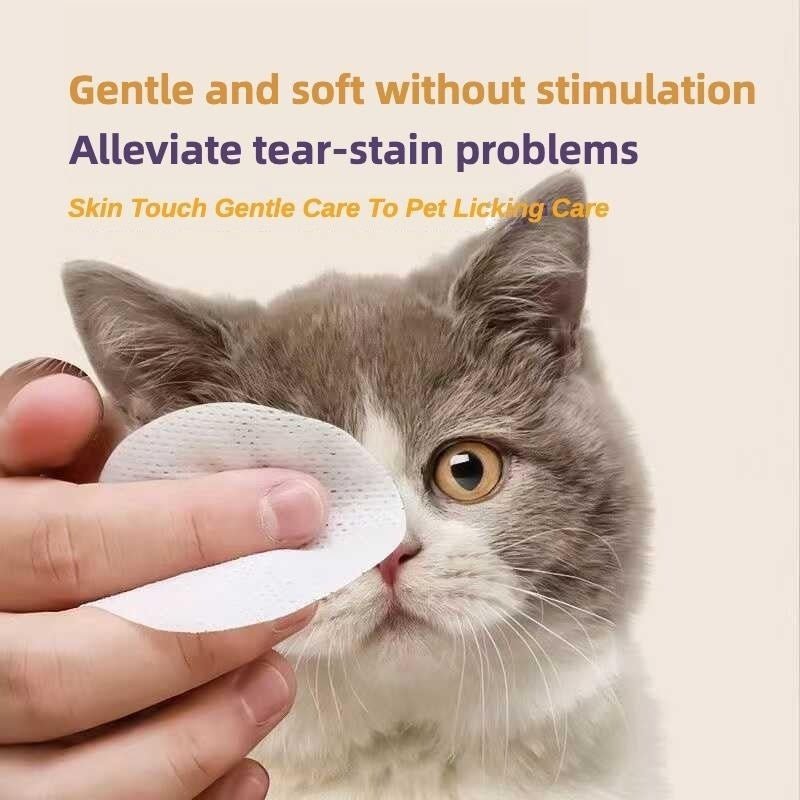 Pet Eye Wipes, 200 Wipes Can Pet Eye CleaningWipes, Tear Stain Removing Wipe, Pet Eye Wipesfor Dogs And Cats, Pets Eye Wipes, Pet Suppliesgentle - The Peculiar Pet