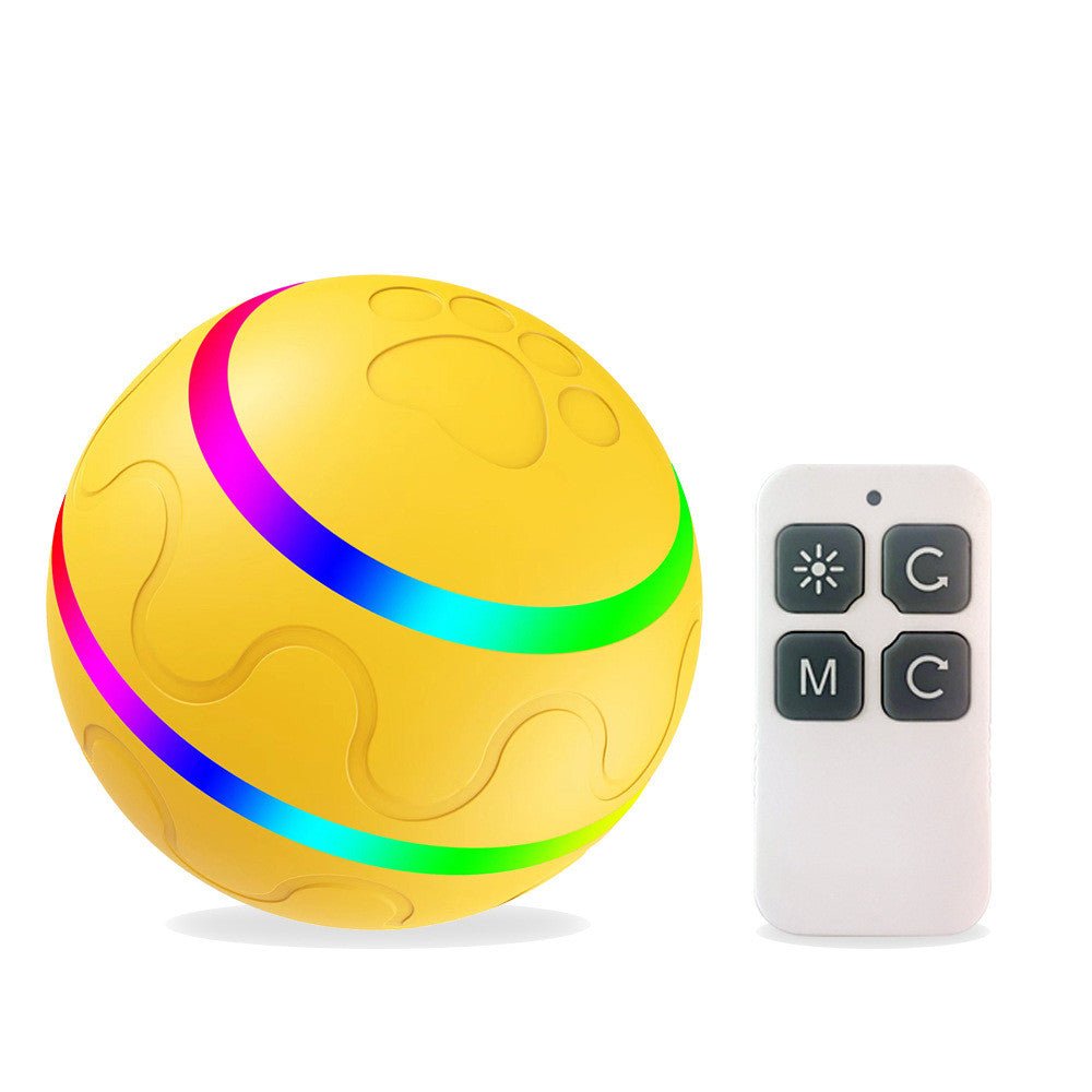 Pet New Cat Wicked Ball Toy Intelligent Ball USB Cat Toys Self Rotating Ball Automatic Rotation Ball - The Peculiar Pet