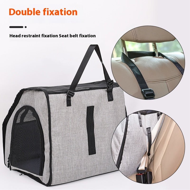Portable Foldable Car Waterproof And Hard-wearing Pet Cage Waterproof Thickened Dog Mat Car Pet Mat - The Peculiar Pet
