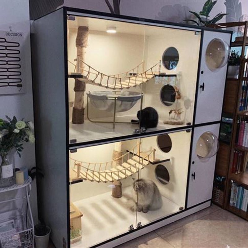 Wall cat furniture pine wall hanging - The Peculiar Pet